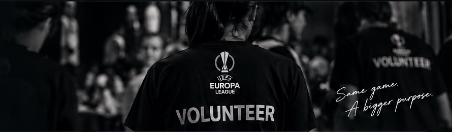 UEFA Europa League volunteer atmosphere